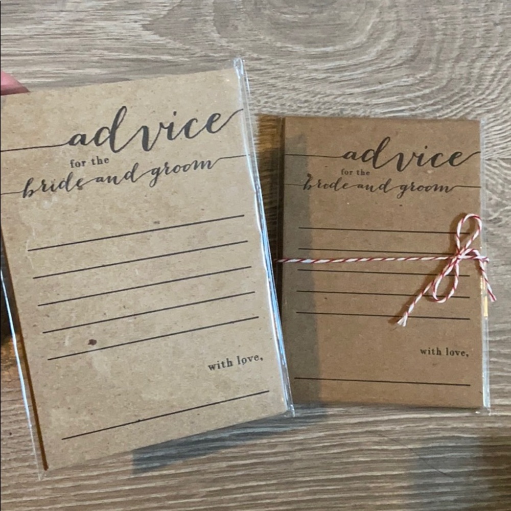 Wedding stationary from Etsy